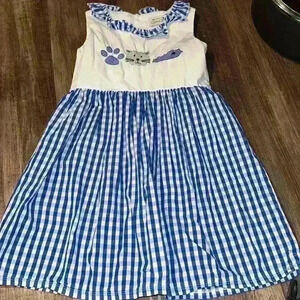 Girls Orange Poppy University of Kentucky Sleeveless Dress no size buts fits 5/6